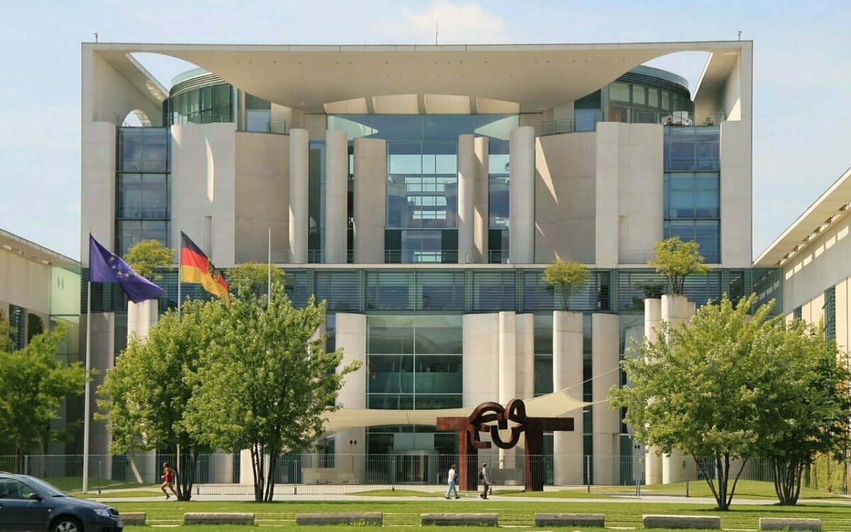 Das Kanzleramt in Berlin Das Kanzleramt in Berlin